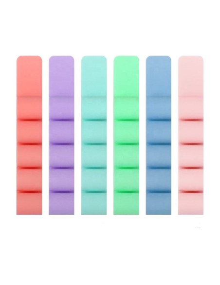 
Silikoninis biuro organizatorius rašiklio kabeliams, oranžinis
