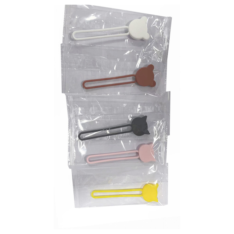 
Silikono kabelio tvarkyklė, balta
