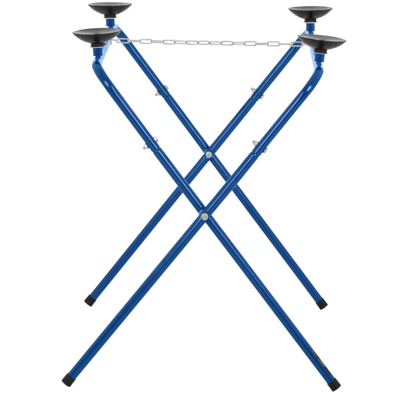 Ištraukiamas stovas automobilio langams tvirtinti su 4 siurbtukais iki 150 kg