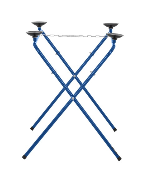 Ištraukiamas stovas automobilio langams tvirtinti su 4 siurbtukais iki 150 kg