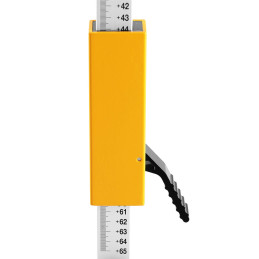 Aliuminis geodezinis niveliavimo strypas + maišelis 1,3 - 2,4 m