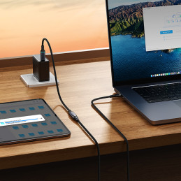 
USB-C 10Gbps kabelio ilgintuvas 0,5 m juodas
