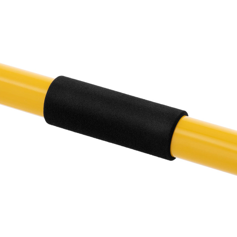 Turėklų treniruočių rankenos, skirtos atsispaudimams iki 100 kg geltonos spalvos