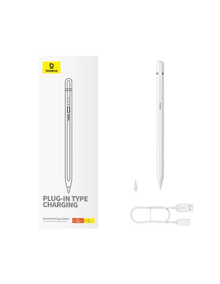 Rašiklis iPad skirtas su aktyviu keičiamu antgaliu Smooth Writing 2 + USB-A kabelis baltas
 
Rašiklis iPad skirtas su aktyviu keičiamu antgaliu Smooth Writing 2 + USB-A kabelis baltas
