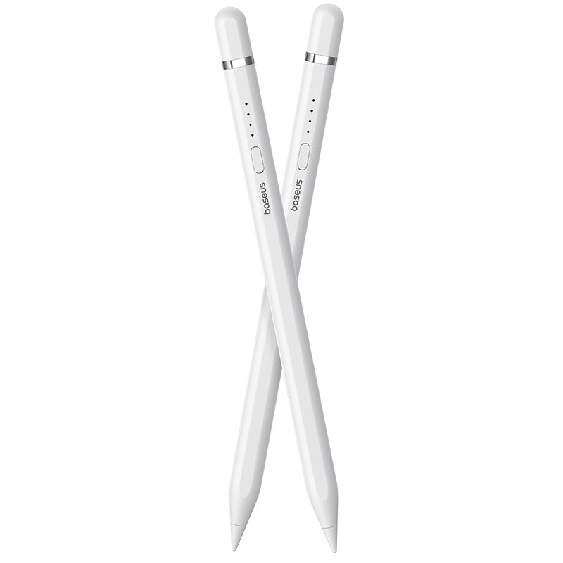 Rašiklis iPad skirtas su aktyviu keičiamu antgaliu Smooth Writing 2 + USB-A kabelis baltas