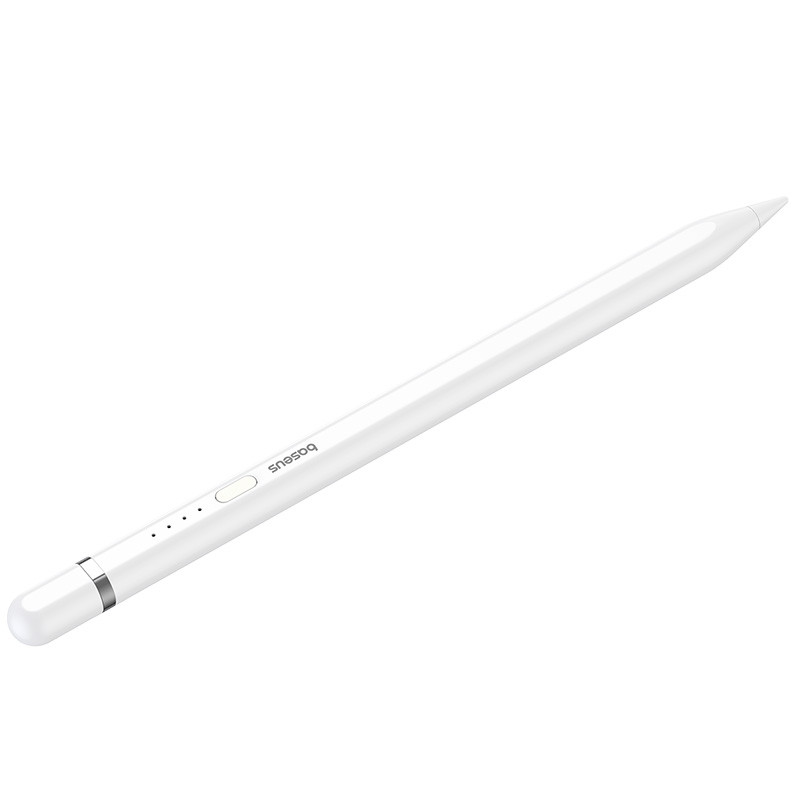 Rašiklis iPad skirtas su aktyviu keičiamu antgaliu Smooth Writing 2 + USB-A kabelis baltas