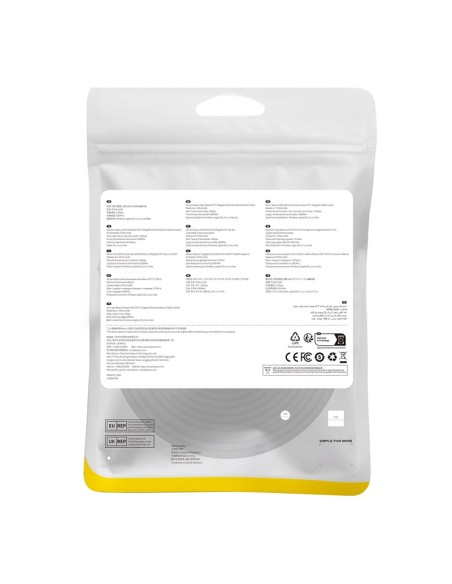 
Greitas LAN RJ45 cat.7 tinklo kabelis 10Gbps pintas 25m juodas
