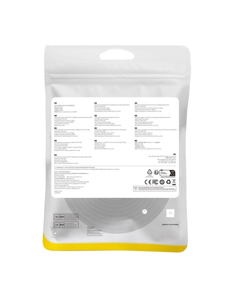 
Greitas LAN RJ45 cat.7 tinklo kabelis 10Gbps pintas 15m juodas
