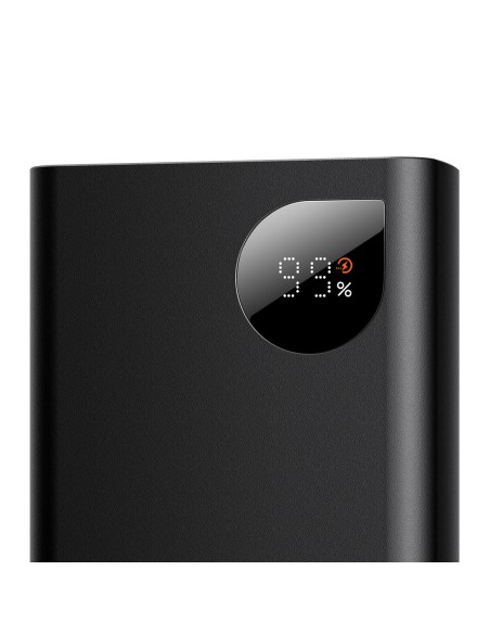 Adaman powerbank 20000mAh 30W juoda + USB-C laidas Adaman powerbank 20000mAh 30W juoda + USB-C laidas