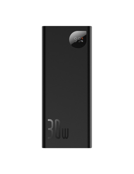 Adaman powerbank 20000mAh 30W juoda + USB-C laidas Adaman powerbank 20000mAh 30W juoda + USB-C laidas