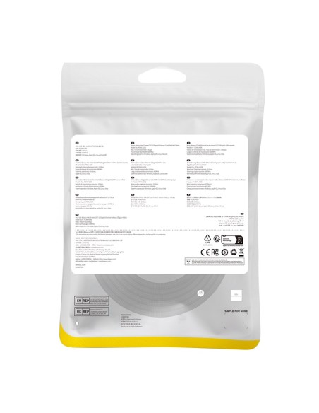 
Greitas LAN RJ45 cat.7 10Gbps tinklo kabelis, pintas, 3m, juodas
