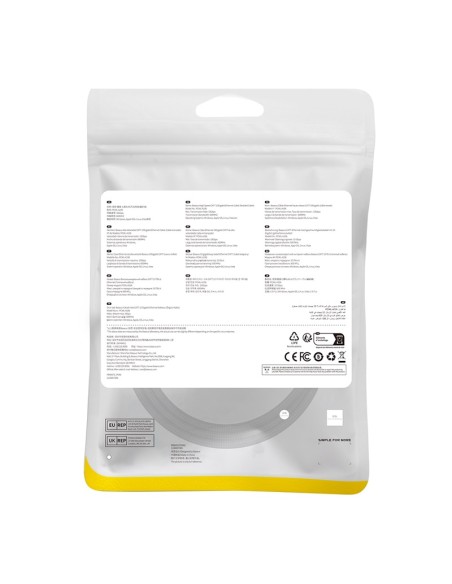 
Greitas RJ45 cat.7 10Gbps LAN tinklo kabelis, pintas, 1m, juodas
