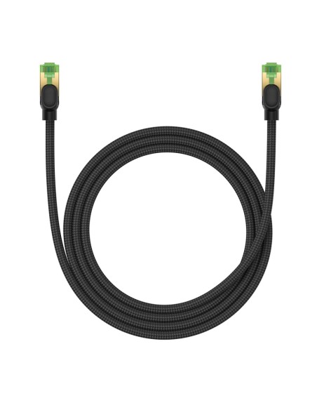 
Greitas tinklo kabelis LAN RJ45 cat.8 40Gbps pynė 1,5m juoda
