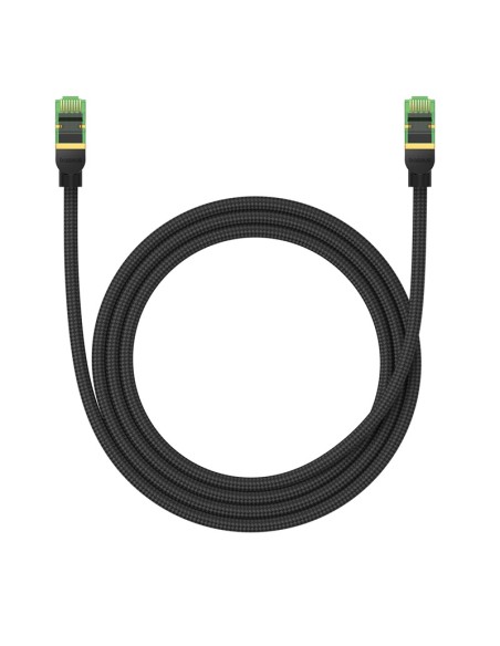 
Greitas tinklo kabelis LAN RJ45 cat.8 40Gbps pynė 1,5m juoda
