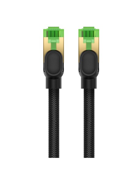 
Greitas tinklo kabelis LAN RJ45 cat.8 40Gbps pynė 1,5m juoda
