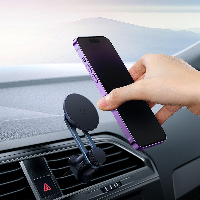Magnetinis automobilinis laikiklis MagPro serijos orlaidei, juodas
