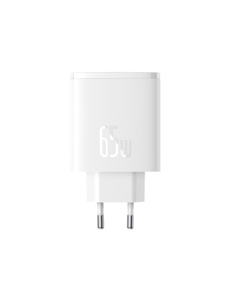 GaN Cube Pro 65W 2x USB-C USB-A sieninis įkroviklis, baltas
 
GaN Cube Pro 65W 2x USB-C USB-A sieninis įkroviklis, baltas