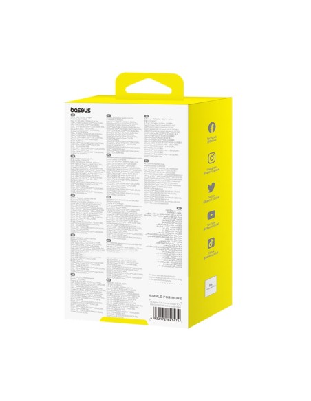 GaN Cube Pro 65W 2x USB-C USB-A sieninis įkroviklis, juodas
 
GaN Cube Pro 65W 2x USB-C USB-A sieninis įkroviklis, juodas