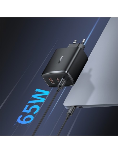 GaN Cube Pro 65W 2x USB-C USB-A sieninis įkroviklis, juodas
 
GaN Cube Pro 65W 2x USB-C USB-A sieninis įkroviklis, juodas