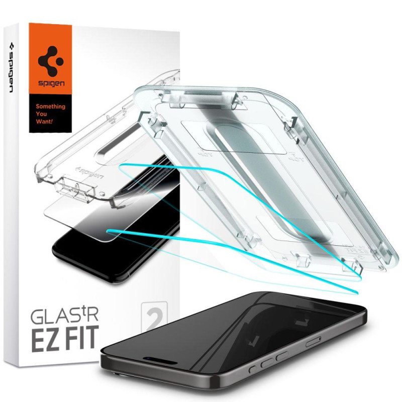 
Glas.tR EZ Fit grūdintas stiklas skirtas iPhone 15 Pro - RINKINYS iš 2 vnt.
