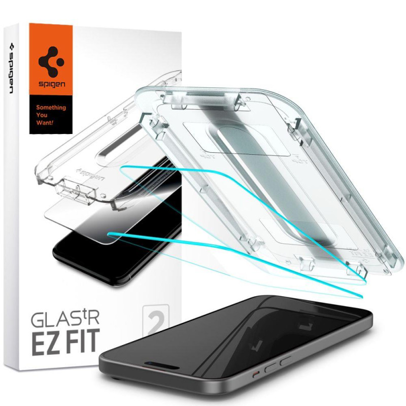
Glas.tR EZ Fit grūdintas stiklas skirtas iPhone 15 - RINKINYS iš 2 vnt.
