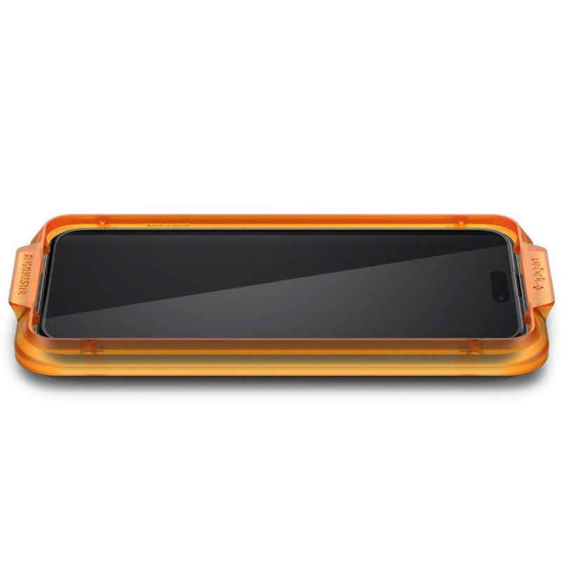 ALM Glass FC grūdintas stiklas iPhone 15 Pro juodas - RINKINYS iš 2 vnt.