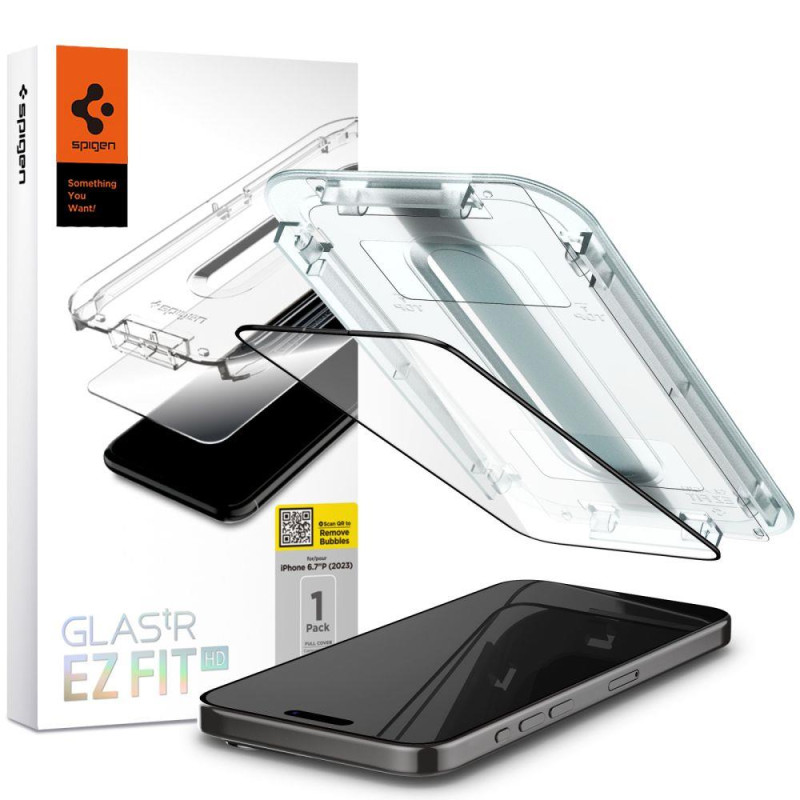 
Glas.tR EZ Fit FC grūdintas stiklas skirtas iPhone 15 Pro Max, juodas
