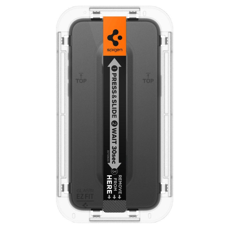 Glas.tR EZ Fit FC grūdintas stiklas skirtas iPhone 15 Pro Max, juodas
