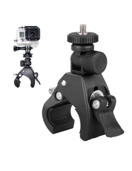 
Vairo laikiklis GoPro kamerai, pasukamas 360 laipsnių kampu
