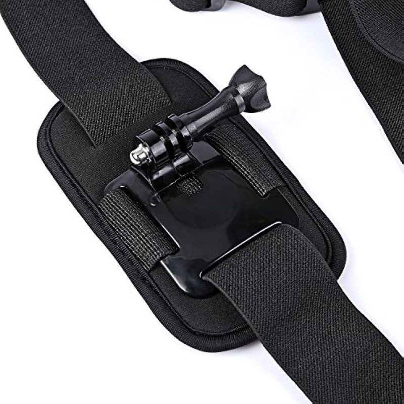 Pečių dirželis su tvirtinimu GoPro kamerai