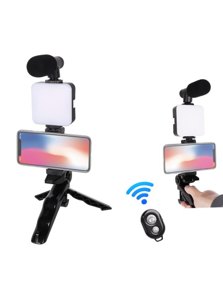 4in1 trikojis su mikrofonu, lempa ir nuotolinio valdymo pulteliu telefonui, kamerai, kamerai vaizdo pokalbiams
 
4in1 trikojis su mikrofonu, lempa ir nuotolinio valdymo pulteliu telefonui, kamerai, kamerai vaizdo pokalbiams
