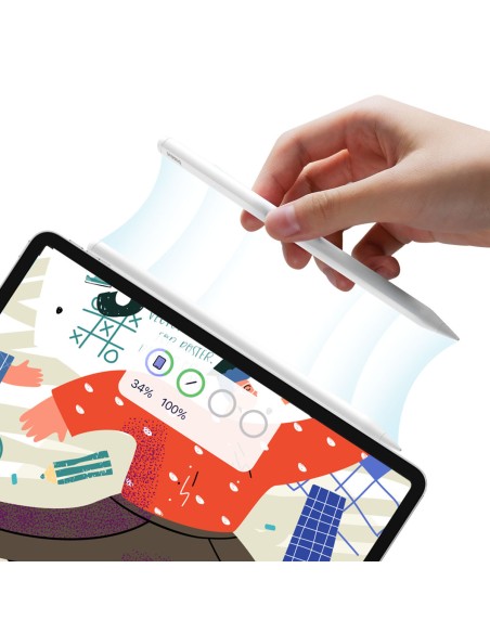 
Rašiklis iPad su aktyviu keičiamu Smooth Writing 2 antgaliu, baltas
