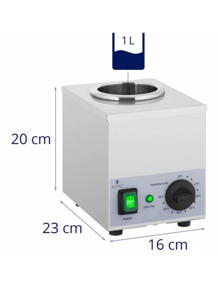 Vieno butelio šildytuvas karštiems padažams 1x1L 40-90C 175W
 
Vieno butelio šildytuvas karštiems padažams 1x1L 40-90C 175W