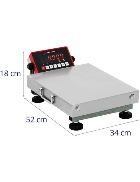 Pramoninės platforminės svarstyklės 30 x 40 cm 150 kg / 0,04 kg
 
Pramoninės platforminės svarstyklės 30 x 40 cm 150 kg / 0,04 kg