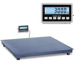 
LCD sandėlio platforminės svarstyklės 120 x 120 cm 3000 kg / 1 kg
