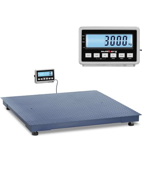 LCD sandėlio platforminės svarstyklės 120 x 120 cm 3000 kg / 1 kg
 
LCD sandėlio platforminės svarstyklės 120 x 120 cm 3000 kg / 1 kg
