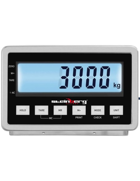 LCD sandėlio platforminės svarstyklės 120 x 120 cm 3000 kg / 1 kg
 
LCD sandėlio platforminės svarstyklės 120 x 120 cm 3000 kg / 1 kg