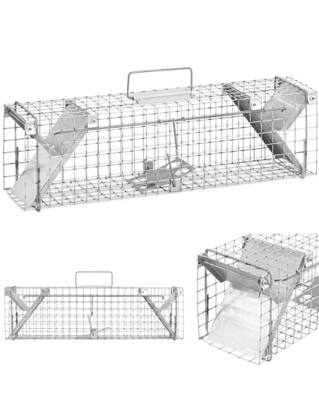 Gyvi spąstai gyvūnams graužikams kenkėjams 63,5 x 16,5 x 18,5 cm tinklelis 25 x 25 mm
 
Gyvi spąstai gyvūnams graužikams kenkėjams 63,5 x 16,5 x 18,5 cm tinklelis 25 x 25 mm