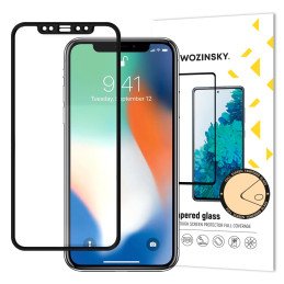
Itin patvarus grūdintas stiklas visam Apple iPhone XR ekranui / 11 black
