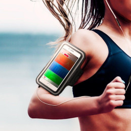 
Sportinė apyrankė Armband A700 telefonui iki 6.9& 39 & 39 , juoda
