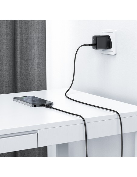 MFI laidas iPhone USB-C - Lightning 30W 3A 1,8m juodas
 
MFI laidas iPhone USB-C - Lightning 30W 3A 1,8m juodas