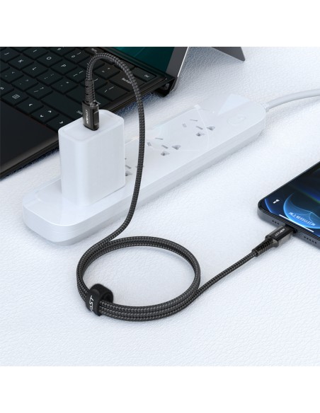 MFI laidas iPhone USB-C - Lightning 30W 3A 1,2m juodas
 
MFI laidas iPhone USB-C - Lightning 30W 3A 1,2m juodas