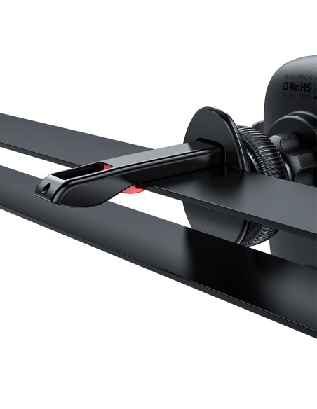 
Automobilio telefono laikiklis kabinai ir orlaidei, juodas
