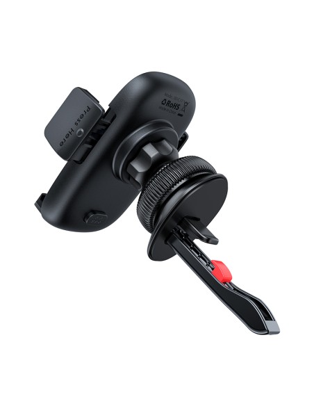 
Automobilio telefono laikiklis kabinai ir orlaidei, juodas
