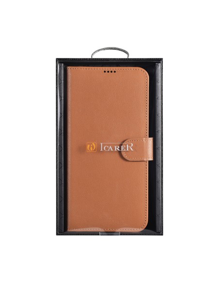 Odinis piniginės dėklas, skirtas Galaxy S22+ Brown
 
Odinis piniginės dėklas, skirtas Galaxy S22+ Brown