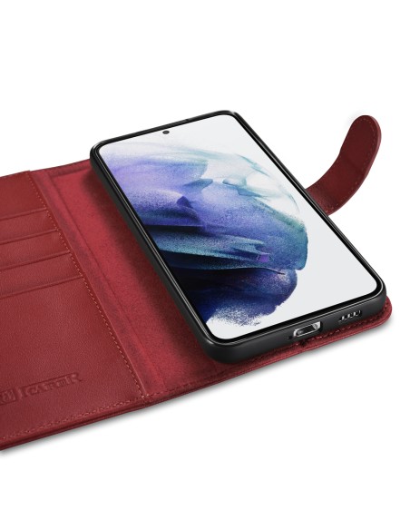 Odinis piniginės dėklas, skirtas Galaxy S22+, bordo spalvos
 
Odinis piniginės dėklas, skirtas Galaxy S22+, bordo spalvos
