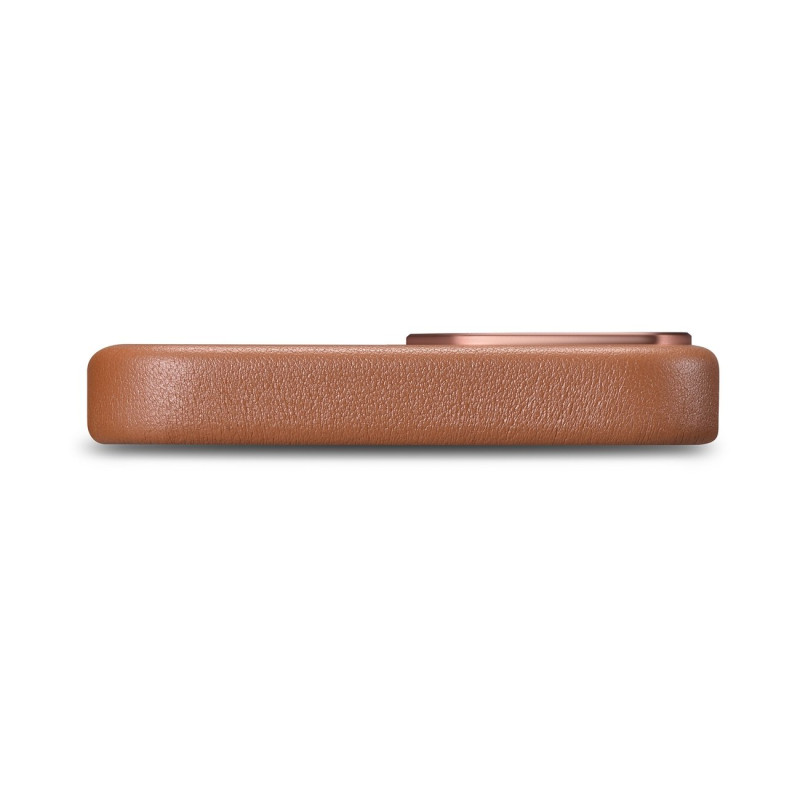 Natūralios odos dėklas iPhone 14 MagSafe Case Oda, šviesiai ruda