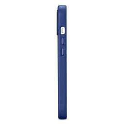 
Natūralios odos dėklas iPhone 14 MagSafe Case Odinis mėlynas dangtelis
