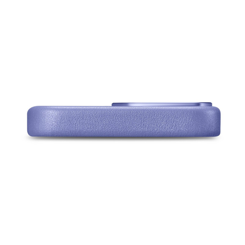 Natūralios odos dėklo dangtelis iPhone 14 Pro MagSafe Case Oda, šviesiai violetinė