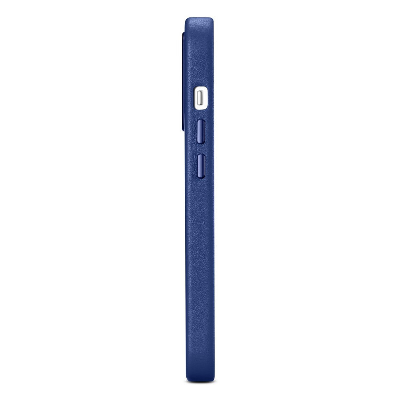 Natūralios odos dėklo dangtelis iPhone 14 Pro MagSafe Case Oda mėlyna